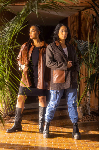 BB Dakota - Steve Madden Faux Good Measure Shacket - Taryn x Philip Boutique