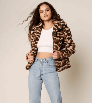 BB Dakota Wilder Faux Shearling Camo Jacket - Taryn x Philip Boutique