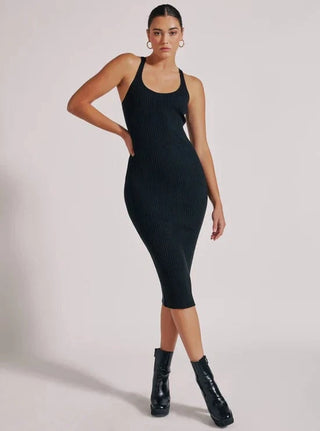 Blanc Noir Color Block Dress - Taryn x Philip Boutique