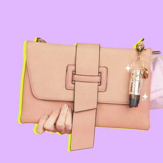 Bling Sting Metallic Cowhide Pepper Spray