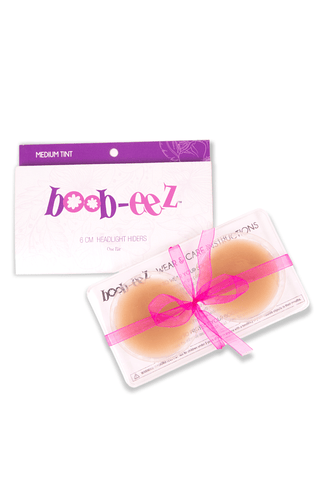 Boob-eez - 6cm Nipple Covers: Light Tint