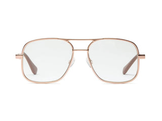 Metamodernist Scout Reading Glasses - Polished Rose Gold