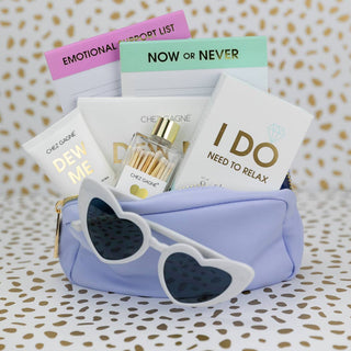 Chez Gagné - I DO Need To Relax - Bridal Shower Steamers - Lavender - Set of 8 Tabs