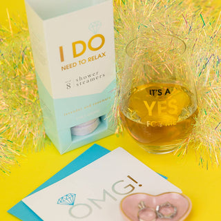 Chez Gagné - I DO Need To Relax - Bridal Shower Steamers - Lavender - Set of 8 Tabs