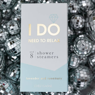 Chez Gagné - I DO Need To Relax - Bridal Shower Steamers - Lavender - Set of 8 Tabs