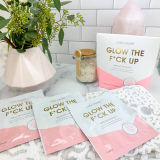 chez gagne glow the f ck up facial sheet masks 1