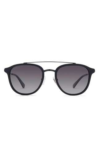 Diff Camden Matte Black Grey Gradient Polarized