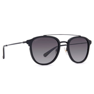 Camden Matte Black Grey Gradient Polarized Sunglasse