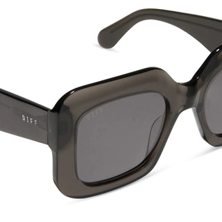 DIFF Eyewear Giada Smoke Crystal Grey Polarized Sunglasses
