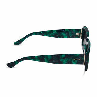 DIFF Eyewear Indy Dark Ivy Tortoise Grey Polarized Sunglasses - Taryn x Philip Boutique