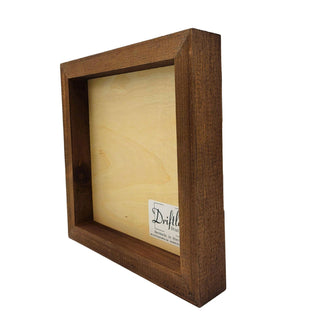 wooden shadow box picture frame