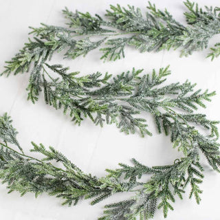 72" Artificial Frosted Frasier Fir Garland