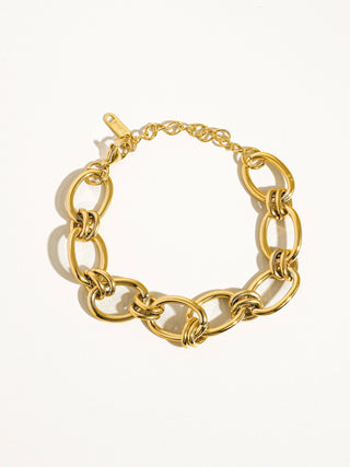 Flânerie by MAIQ - Tila 18K Gold Non-Tarnish Bold Chain Bracelet: Yellow Gold