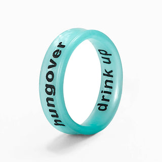 flip reversible drink up hungover turquoise ring