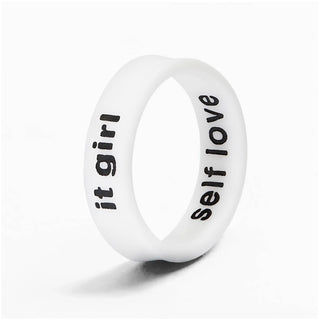 self love and it girl ring