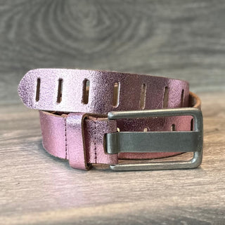 Free People Jona Belt Gumdrop Metallic