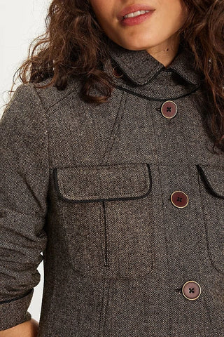 jacket free people renaux officer jacket