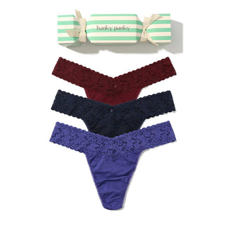 Hanky Panky folk song low rise panty gift set