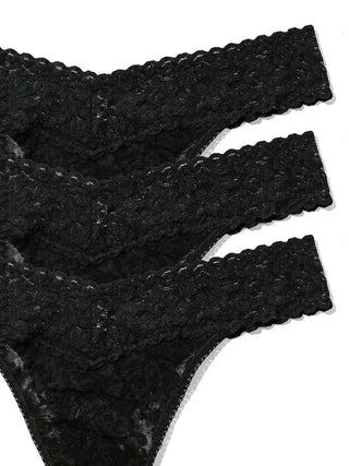 Hanky Panky Original Rise Trio Pack in Black