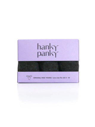 Hanky Panky Original Rise Trio Pack in Black