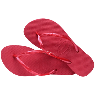 Havaianas Slim Flip Flops in Pink Fever