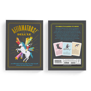 Knock Knock - Affirmators!® Deluxe Deck: 100 Affirmation Cards