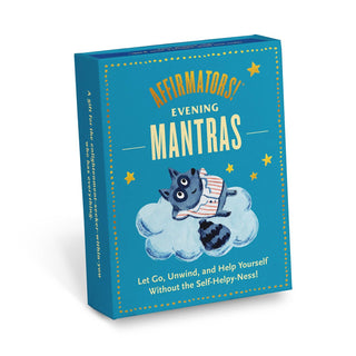 mantras evening nightly affirmation cards