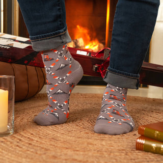 Lavley - Born To Ski, Forced To Work Socks