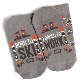 Lavley - Born To Ski, Forced To Work Socks