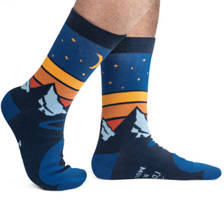 Lavley "I'd Rather Be In The Mountains" Socks