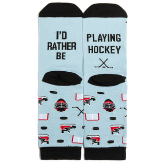 Lavley - I'd Rather Be Playing Hockey Socks