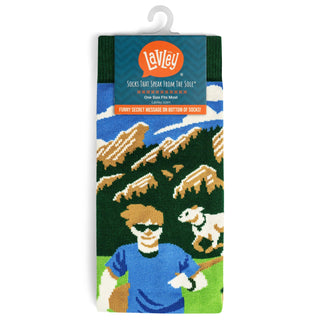 Lavley - I'd Rather Be Running Socks