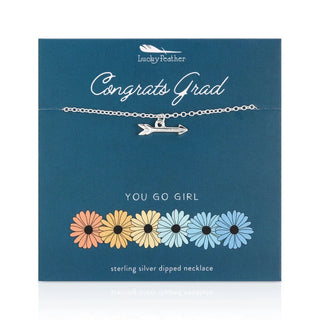 Congrats Grad - You Go Girl Necklace