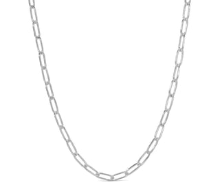 lucky feather charm garden paperclip chain
