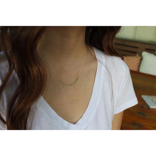morse code necklace happy necklace