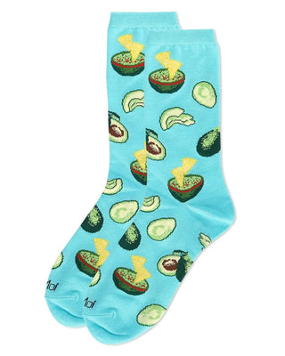 Mémoi  Avocado Bamboo Crew Socks
