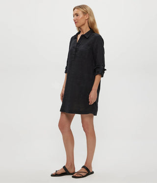 Eleanor Linen Utility Dress