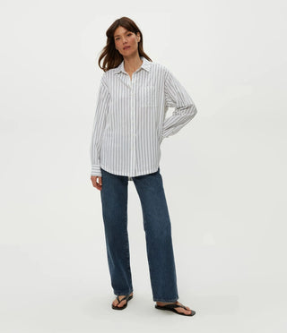Oversized button down shirt