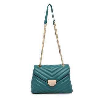 Emerald green Moda Luxe Nora crossbody bag