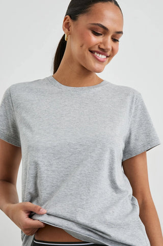 grey cotton crew-neck t-shirt