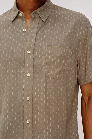 Rails Carson shirt arrow dot crater print