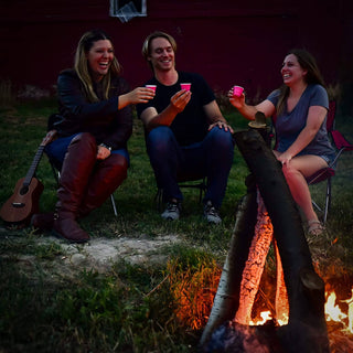 Red Cup Living - Red Cup Living Reusable Shooter Cup, 2 oz, Pink, BPA Free
