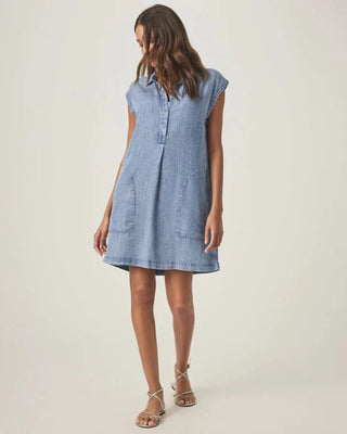 splendid wren indigo mini dress