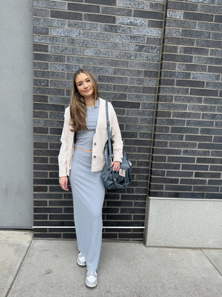 splendid ribbed skirt
