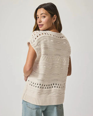 Splendid Brynna sweater poncho in soft knit