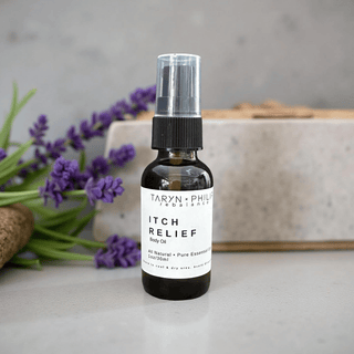 1oz bottle with pump itch relief skin oil