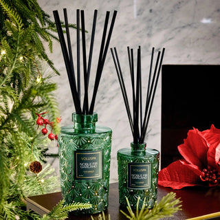 voluspa noble fir garland reed diffuser