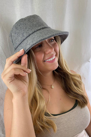 Wool Blend Bucket Hat - Taryn x Philip Boutique
