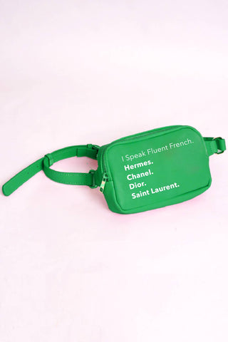 Franny Fanny - Fluent French (Kiwi Green) - Taryn x Philip Boutique