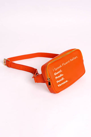 Franny Fanny - Fluent italian  (Tangerine Orange) - Taryn x Philip Boutique